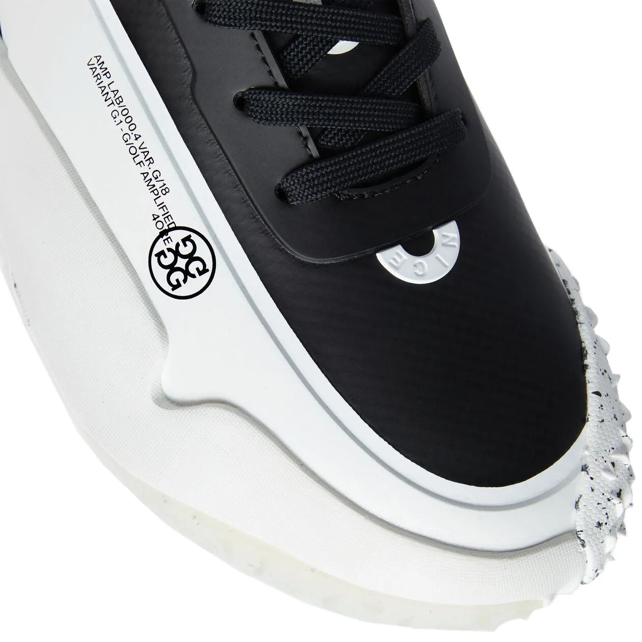 Hit Your Next Level Walk with Purpose G/Fore G/18 Golf Shoes - Onyx/Snow