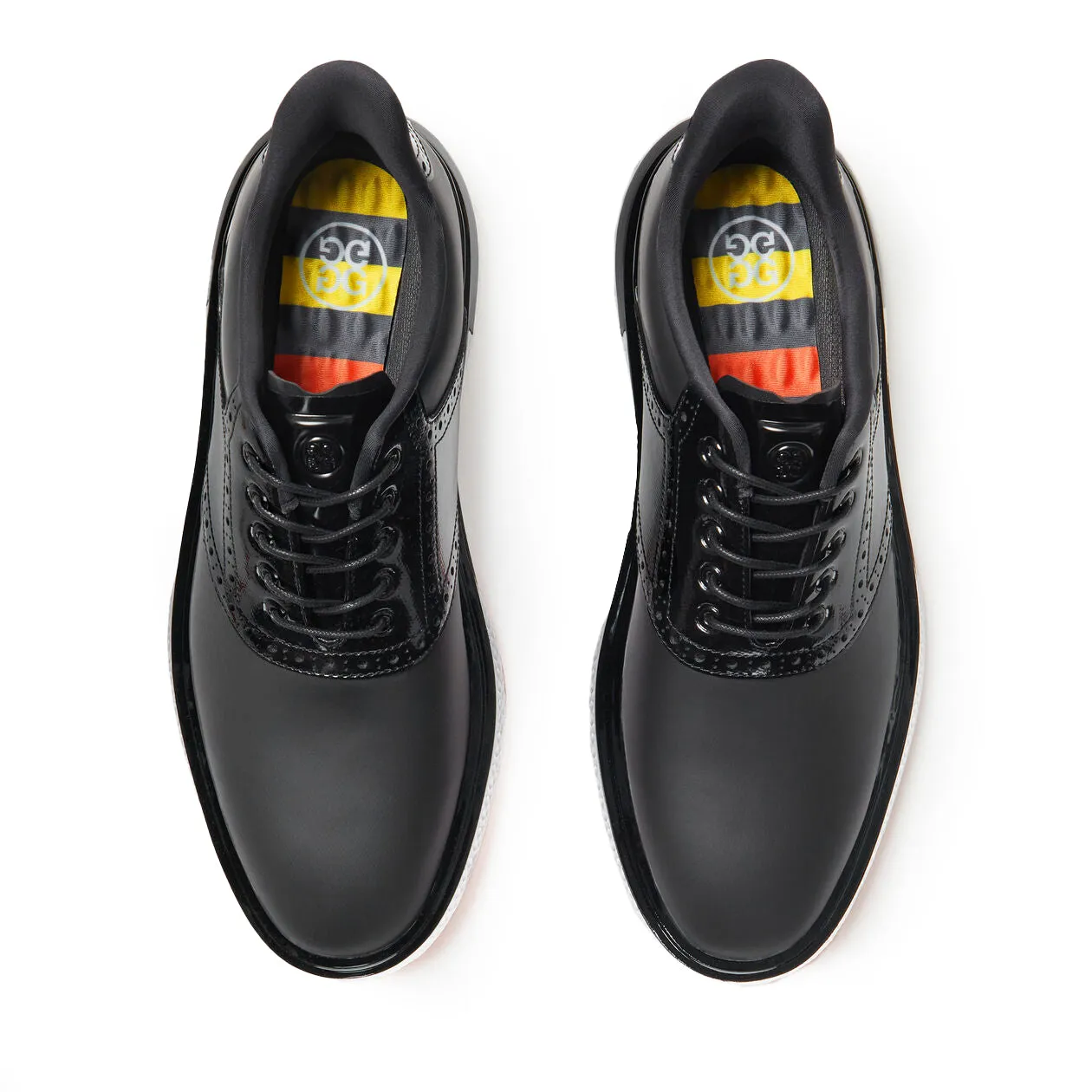 G/Fore Saddle Gallivan2R G/Lock Golf Shoes - Onyx Own the Streets Big Savings
