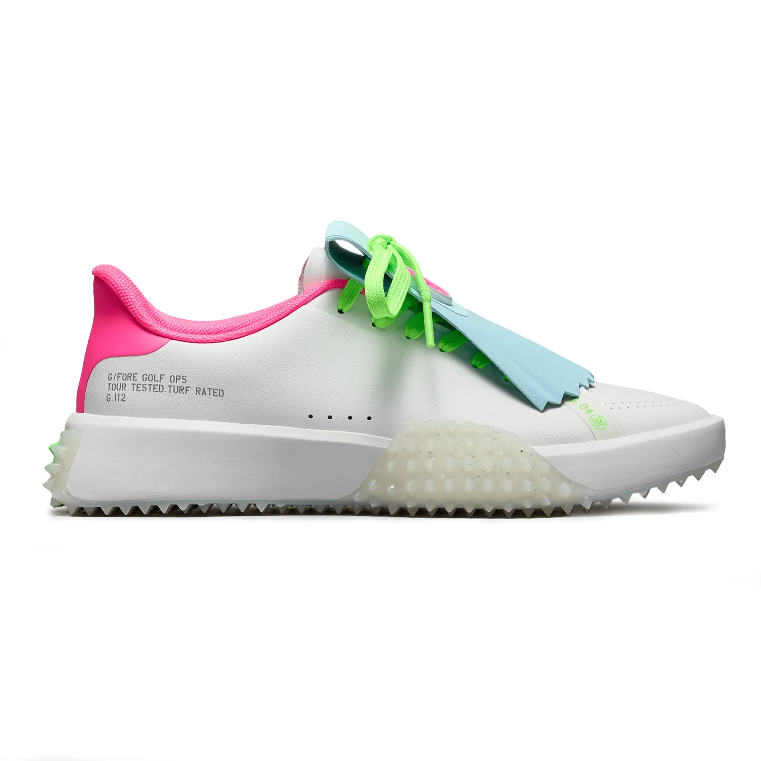G/Fore Women'S G.112 Kiltie Golf Shoes - Snow/Multi Steal