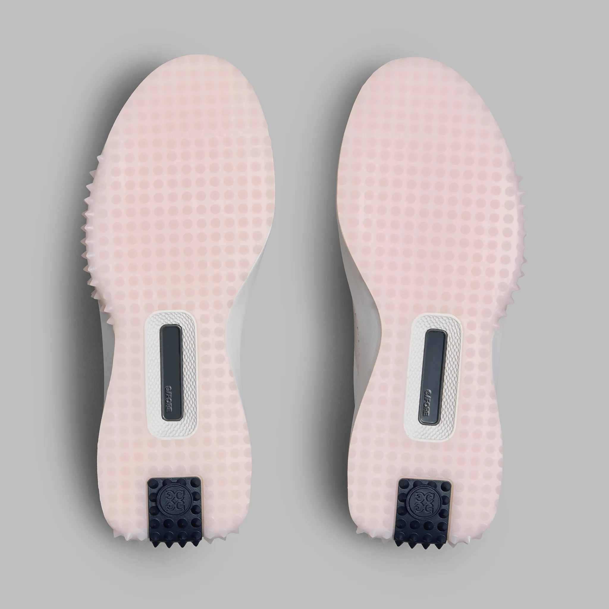 G/Fore Women'S G.112 Perforated Leather Kiltie Golf Shoes - Snow/Blush Bring the Heat Built to Perform