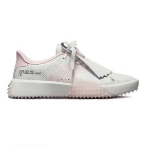 G/Fore Women'S G.112 Perforated Leather Kiltie Golf Shoes - Snow/Blush Game-Changer Footwear
