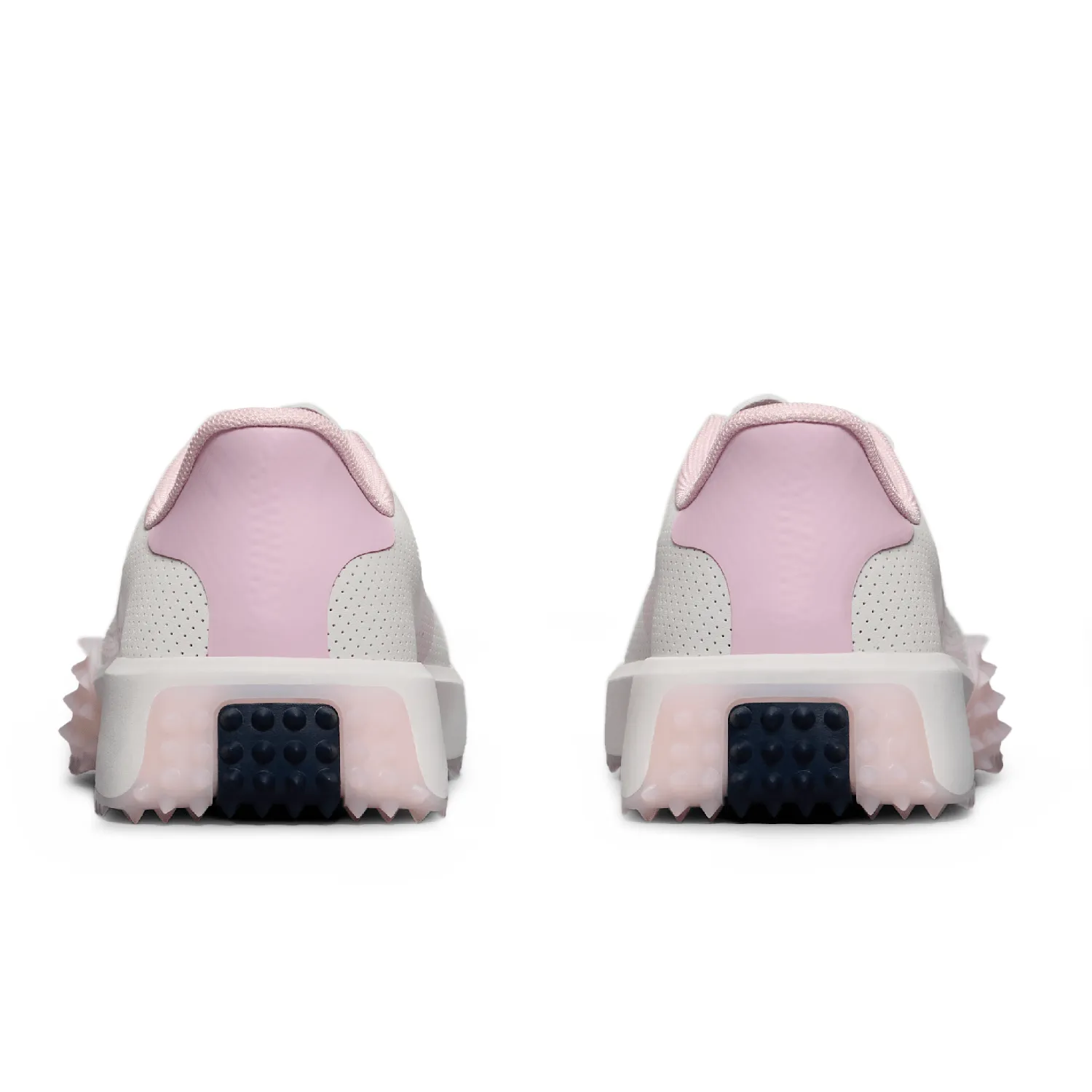 G/Fore Women'S G.112 Perforated Leather Kiltie Golf Shoes - Snow/Blush Fuel Your Fire Unleash Your Power