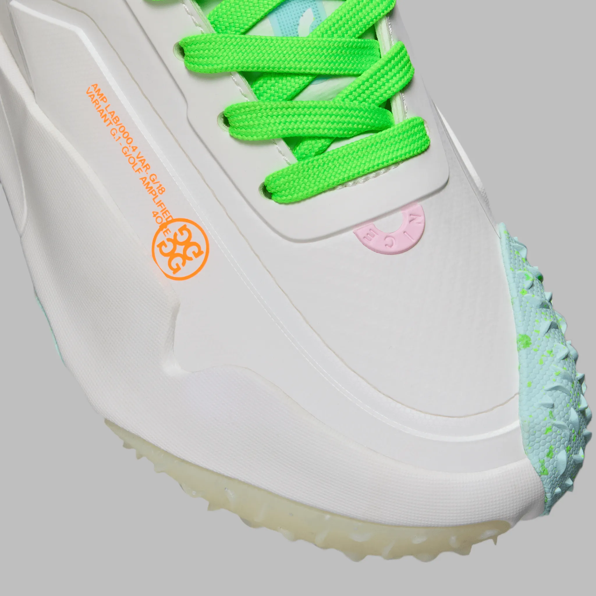 G/Fore Women'S G/18 Golf Shoes - Snow/Multi Game-Changer Footwear Redefine Classic