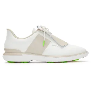 G/Fore Women'S Gallivan2R Side Stripe Golf Shoes - Snow/Stone All Saints' Day Sale Great Value