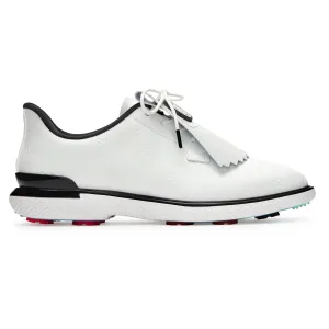 Valentine's Day Sale G/Fore Women'S Heart Debossed Gallivan2R Kiltie Golf Shoes - Snow/Onyx