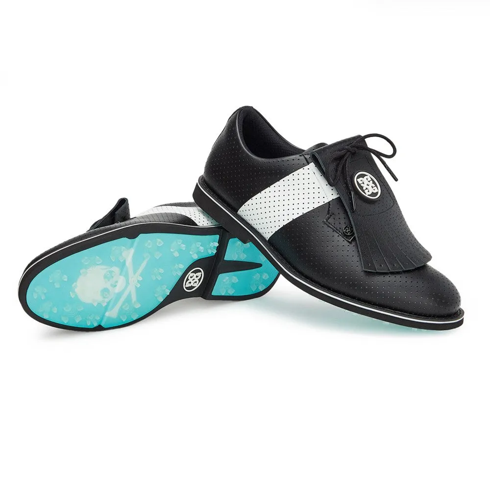 Footwear for the Fearless G/Fore Women'S Perforated Kiltie Golf Shoes - Onyx