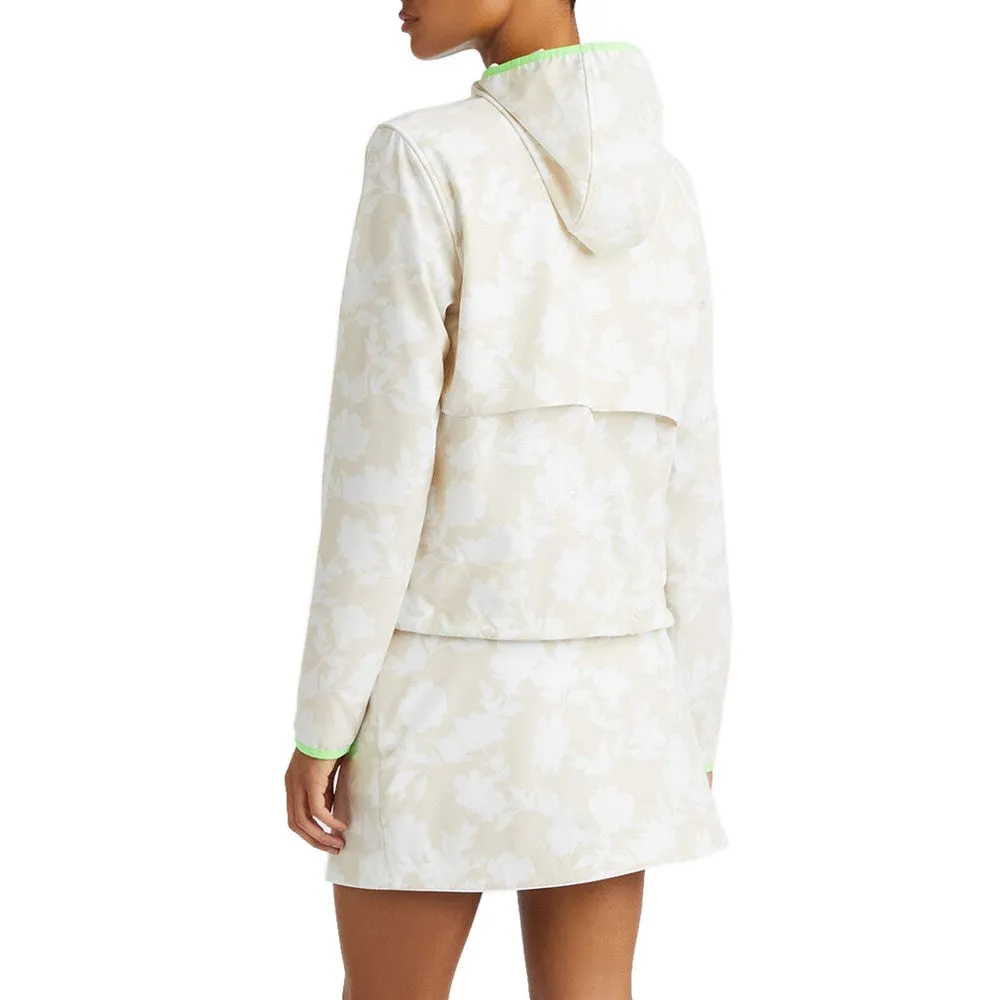 G/Fore Women'S Tonal Floral Wrap Maverick 4-Way Stretch Skort - Stone Push Beyond Limits