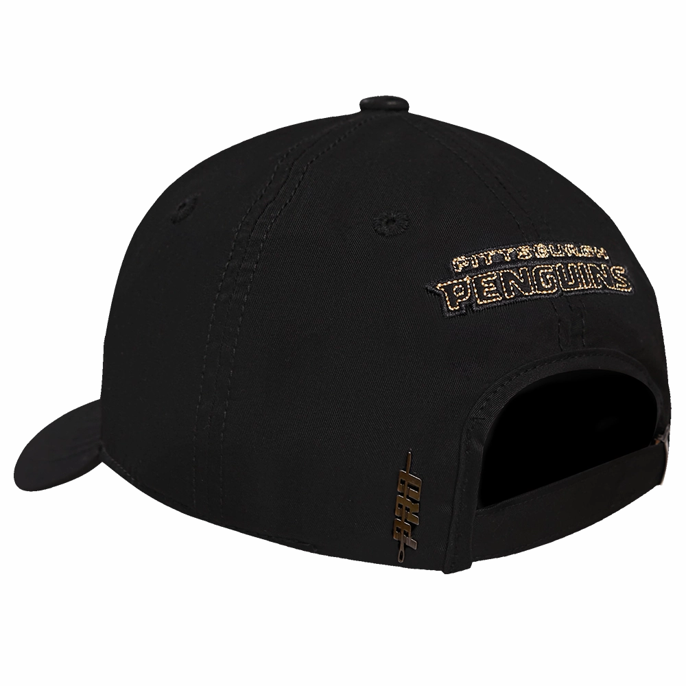 GORRA DAD HAT NHL PITTSBURGH PENGUINS BLACK&GOLD