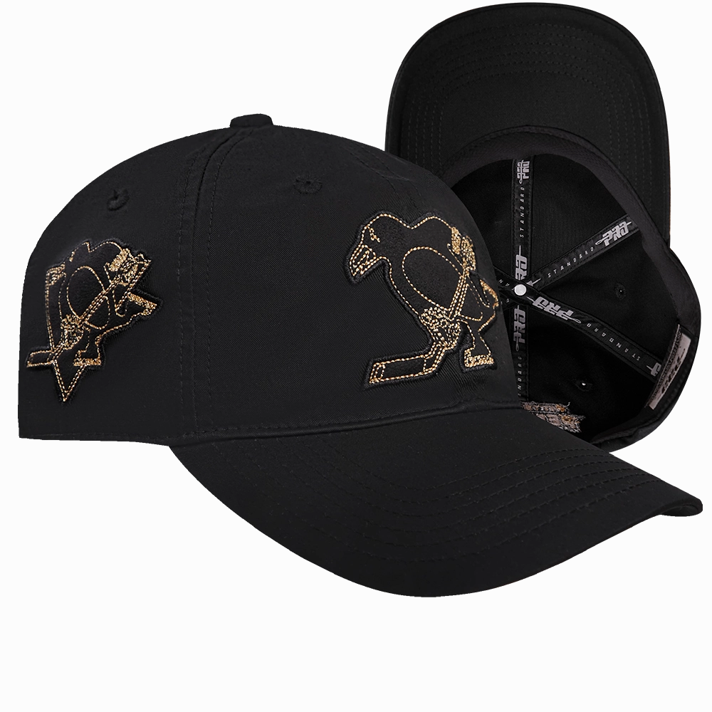 GORRA DAD HAT NHL PITTSBURGH PENGUINS BLACK&GOLD