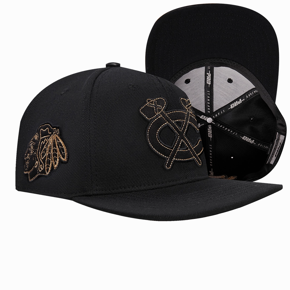 GORRA SNAPBACK NHL CHICAGO BLACKHAWKS BLACK&GOLD