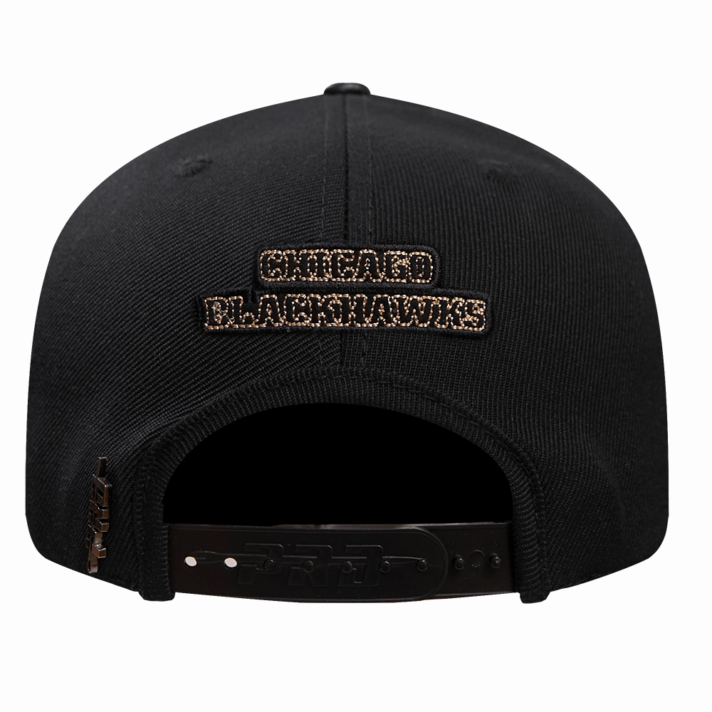 GORRA SNAPBACK NHL CHICAGO BLACKHAWKS BLACK&GOLD
