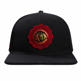 GORRA SNAPBACK NHL CHICAGO BLACKHAWKS CREST EMBLEM