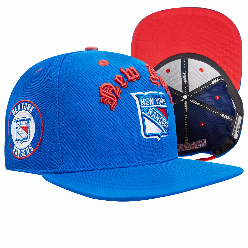 GORRA SNAPBACK NHL NEW YORK RANGERS OLD ENGLISH