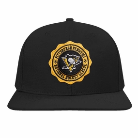 GORRA SNAPBACK NHL PITTSBURGH PENGUINS CREST EMBLEM
