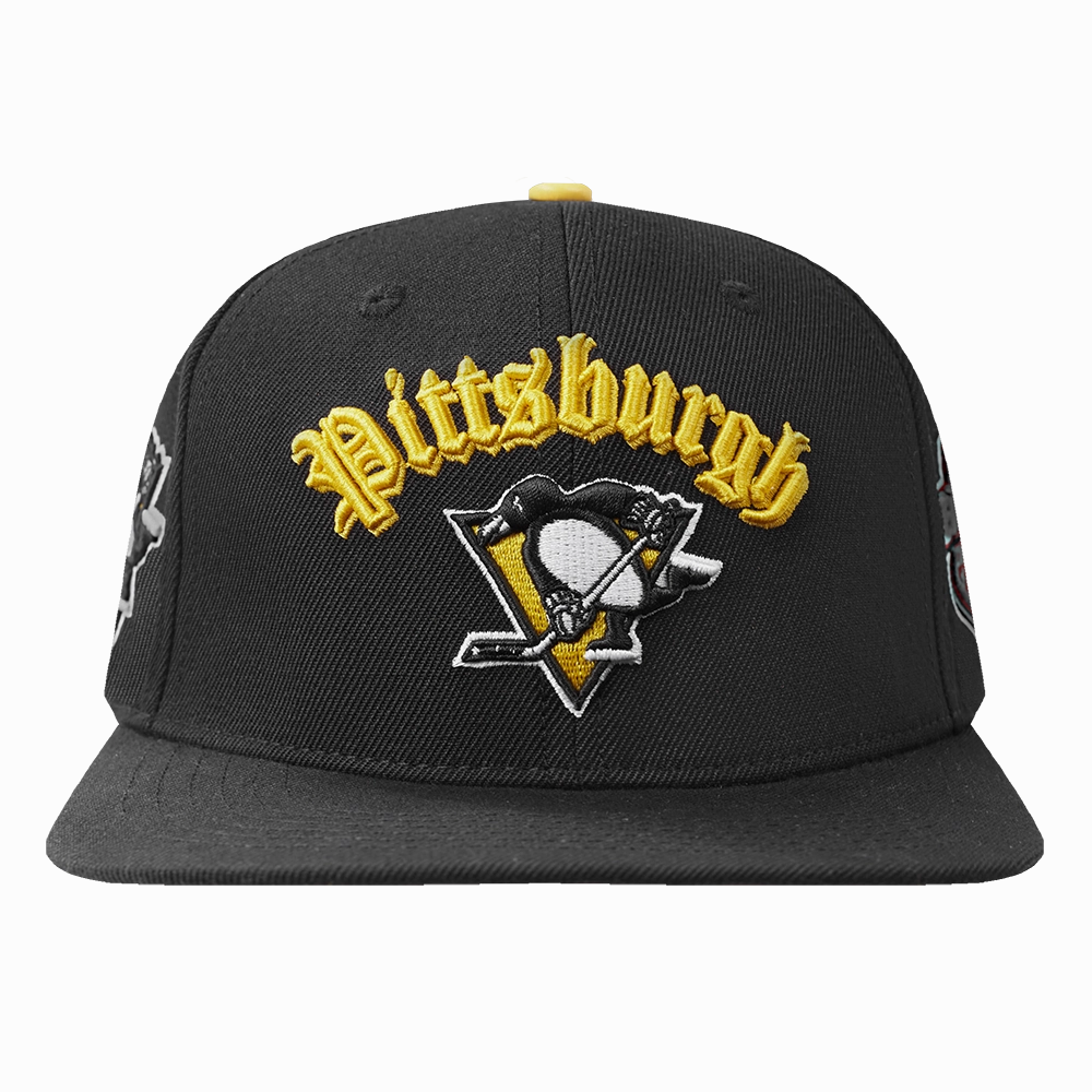 GORRA SNAPBACK NHL PITTSBURGH PENGUINS OLD ENGLISH