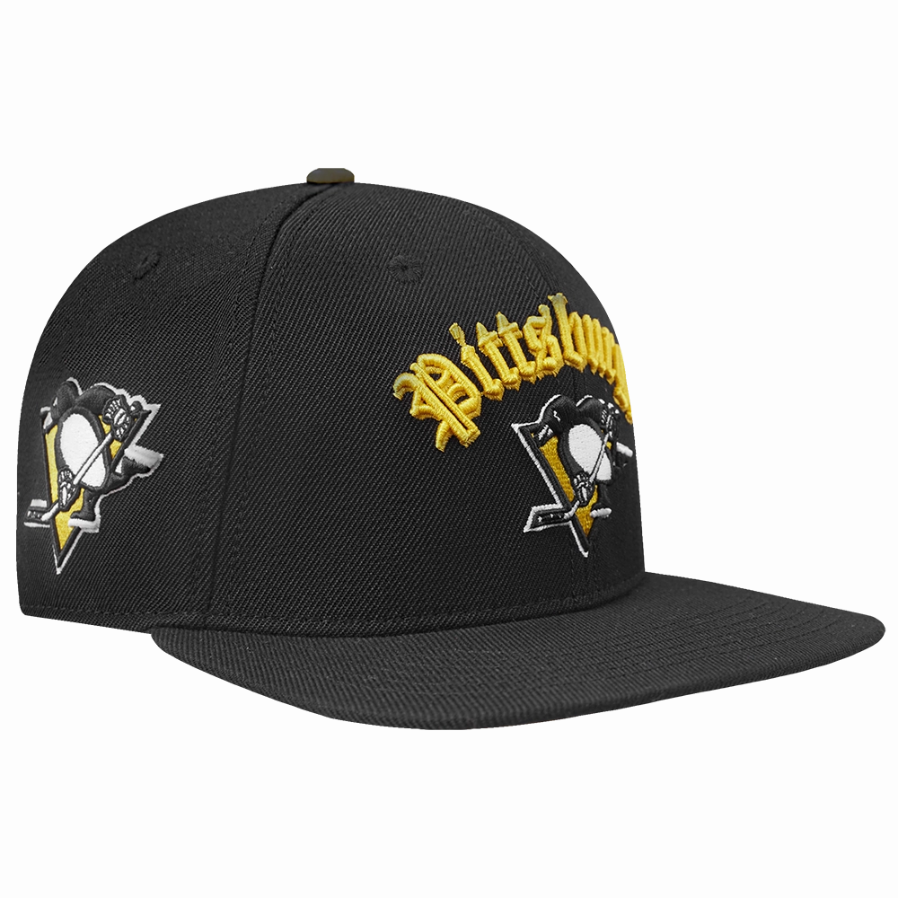 GORRA SNAPBACK NHL PITTSBURGH PENGUINS OLD ENGLISH