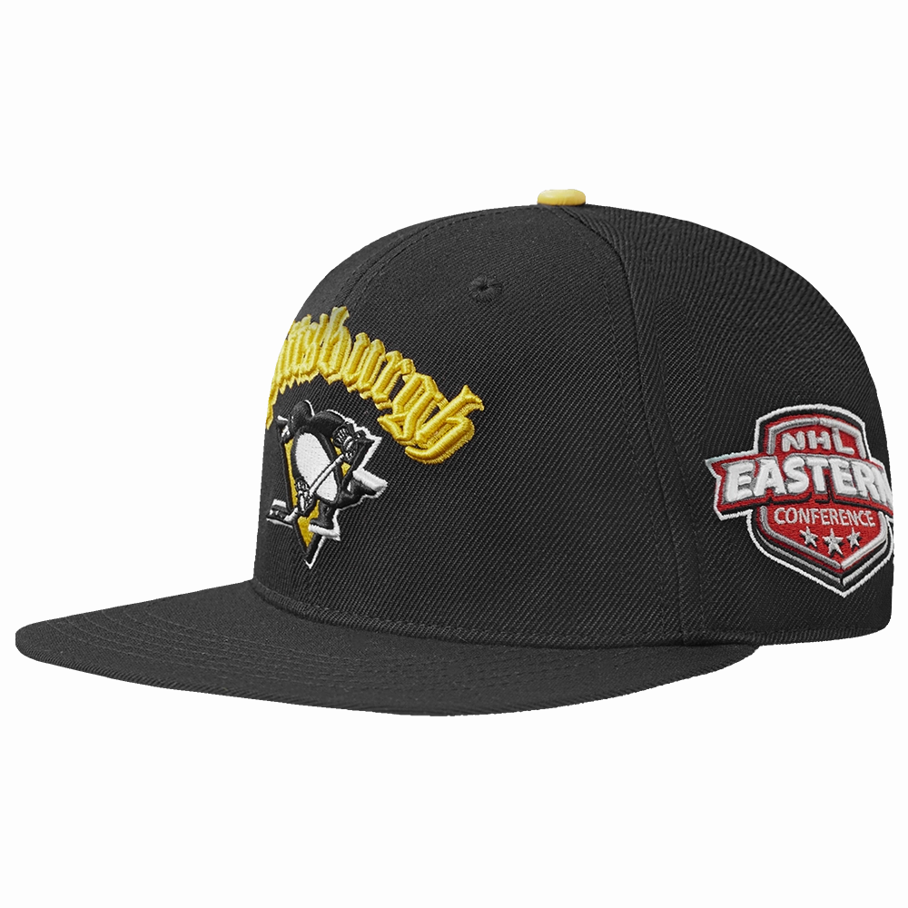 GORRA SNAPBACK NHL PITTSBURGH PENGUINS OLD ENGLISH