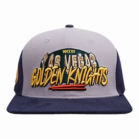 GORRA SNAPBACK NHL VEGAS GOLDEN KNIGHTS CORDUROY