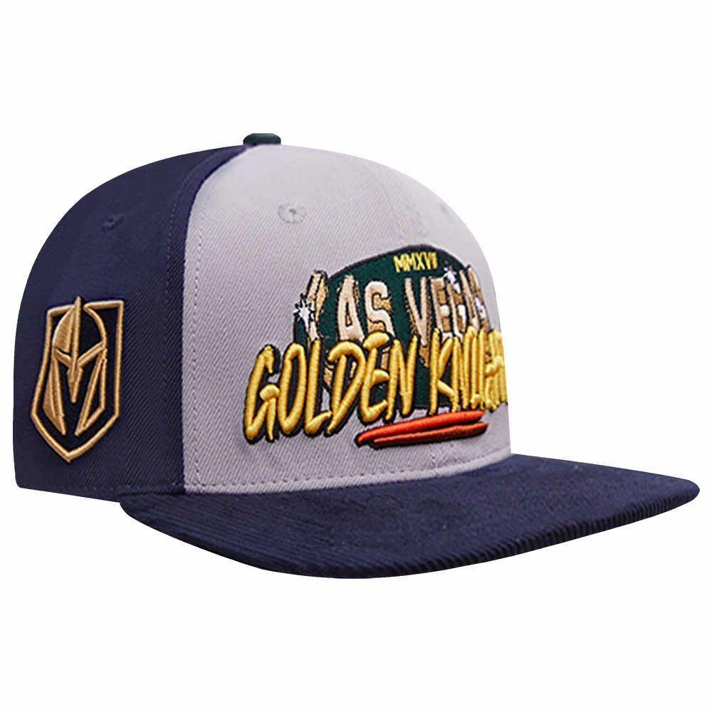 GORRA SNAPBACK NHL VEGAS GOLDEN KNIGHTS CORDUROY