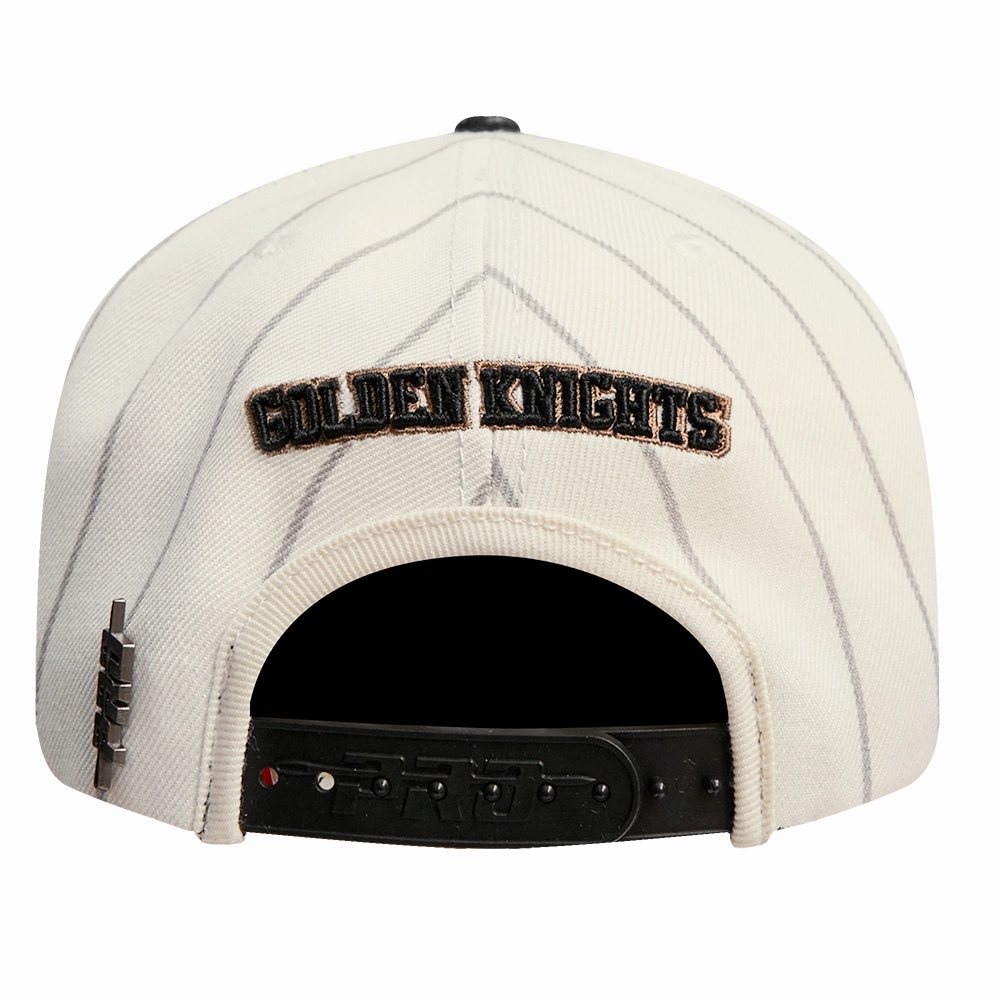GORRA SNAPBACK NHL VEGAS GOLDEN KNIGHTS PINSTRIPE RETRO CLASSIC