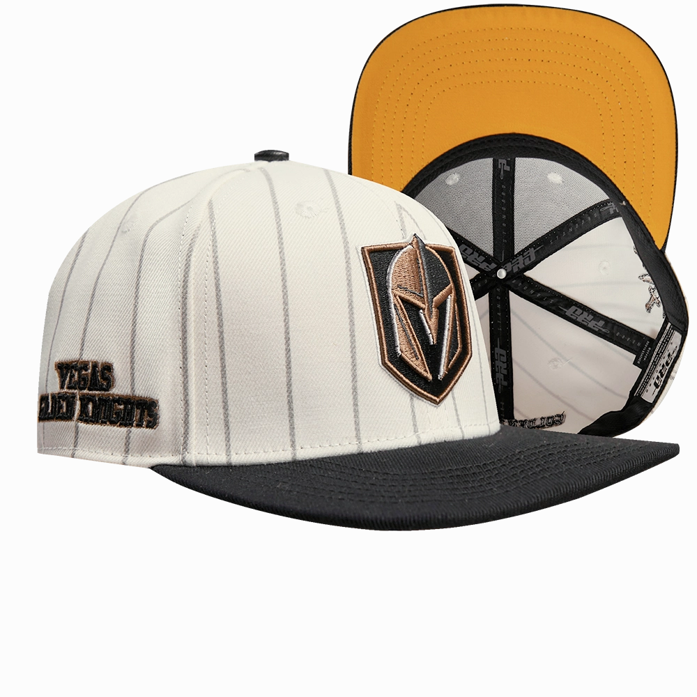 GORRA SNAPBACK NHL VEGAS GOLDEN KNIGHTS PINSTRIPE RETRO CLASSIC