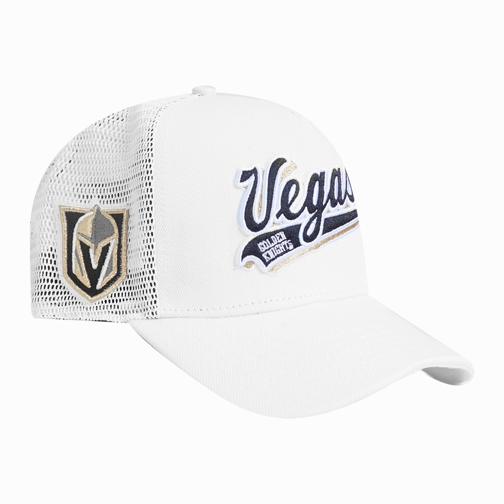 GORRA TRUCKER NHL VEGAS GOLDEN KNIGHTS SCRIPT TAIL