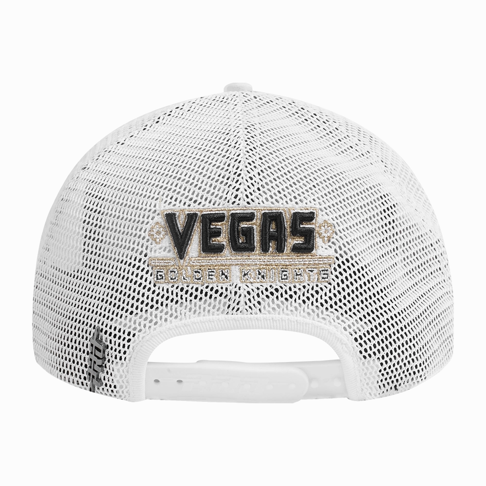 GORRA TRUCKER NHL VEGAS GOLDEN KNIGHTS SCRIPT TAIL