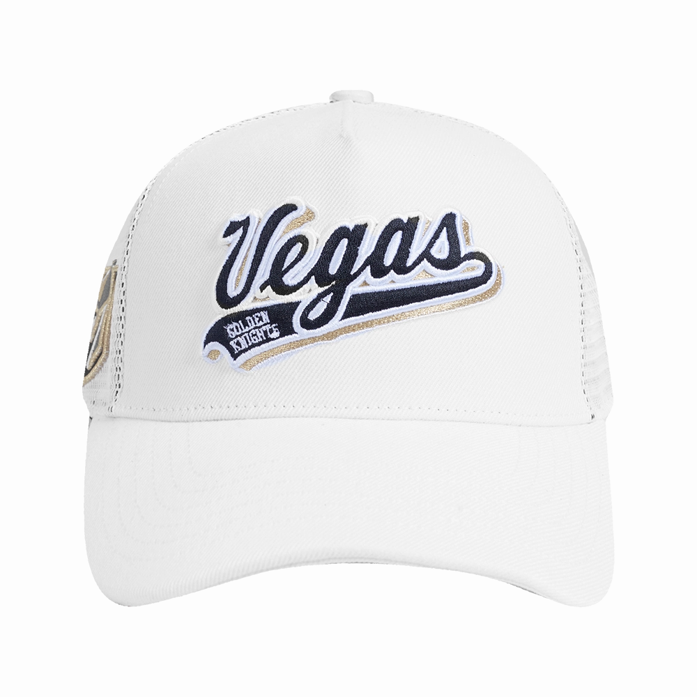 GORRA TRUCKER NHL VEGAS GOLDEN KNIGHTS SCRIPT TAIL