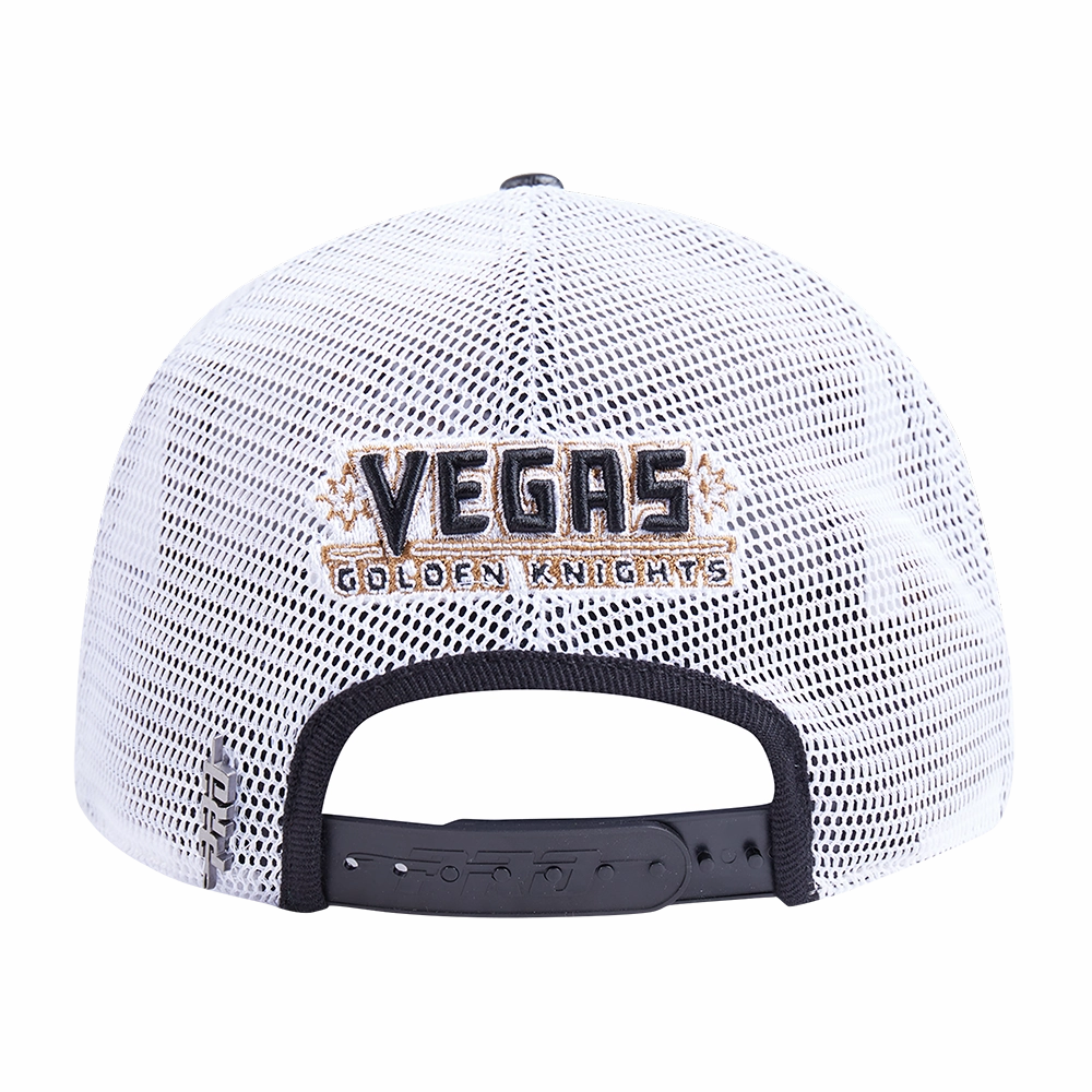 GORRA TRUCKER NHL VEGAS GOLDEN KNIGHTS SCRIPT TAIL