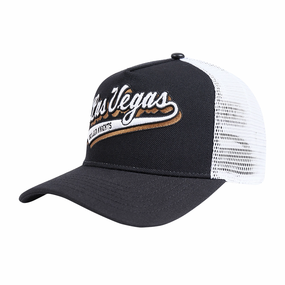 GORRA TRUCKER NHL VEGAS GOLDEN KNIGHTS SCRIPT TAIL