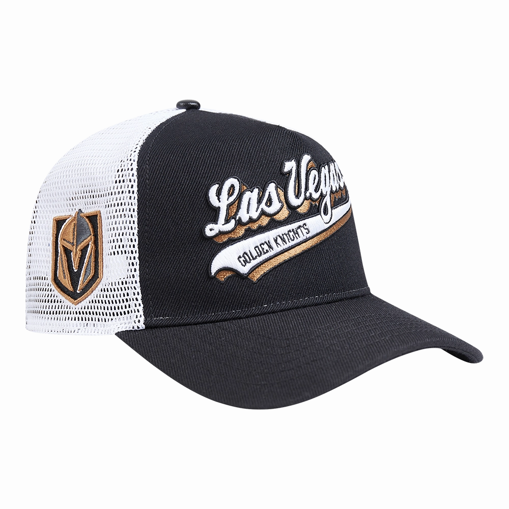 GORRA TRUCKER NHL VEGAS GOLDEN KNIGHTS SCRIPT TAIL