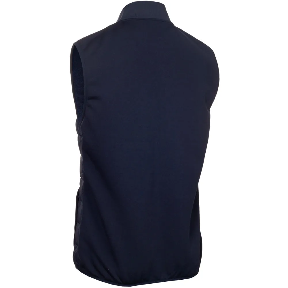 Calvin Klein Baylor Creek Hybrid Full Zip Gilet - Evening Blue Mother's Day Sale Memorial Day Sale