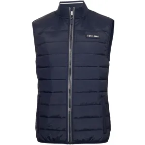Calvin Klein Baylor Creek Hybrid Full Zip Gilet - Evening Blue Affordable