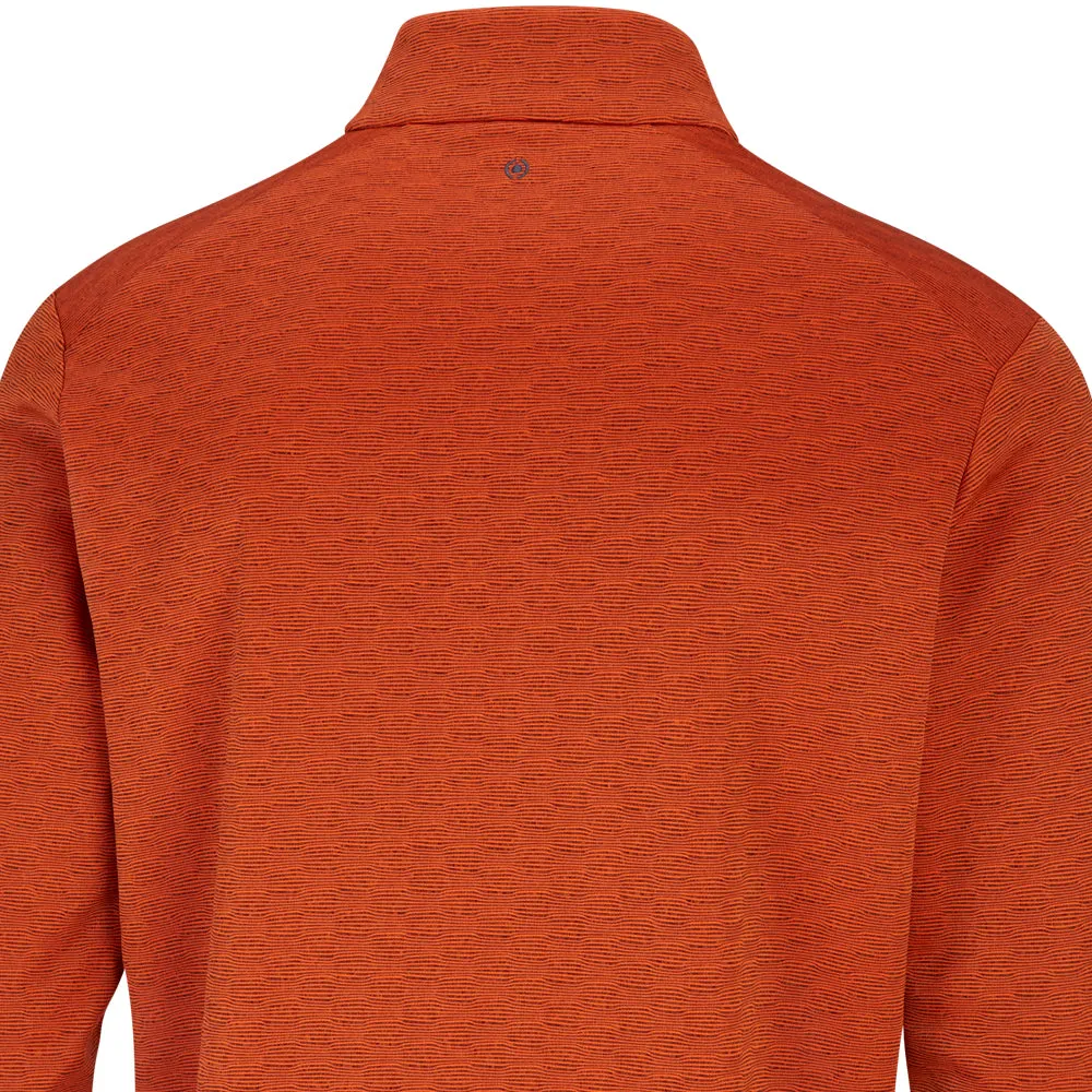 Game-Changer Footwear Ping Bexton 1/2 Zip Pullover - Russet Multi