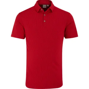 Clearance Sale Ping Hershel Polo Shirt - Rich Red Multi