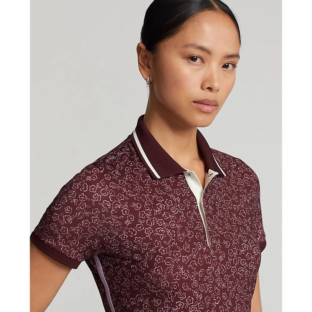 Built to Move You Rlx Ralph Lauren Women'S Printed Airflow Golf Polo Shirt - University Floral