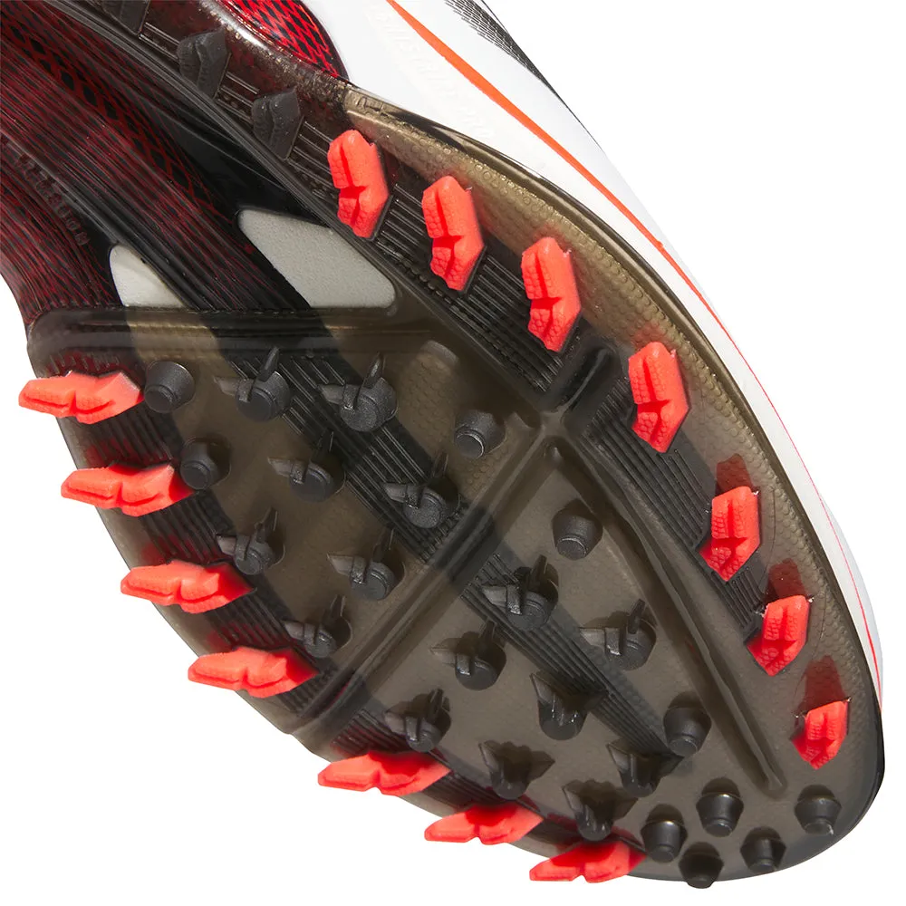 Game-Changer Footwear Lead with Style Adidas Adizero Zg Spikeless Waterproof Shoes - White/Lucid Red/Core Black