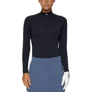 Walk with Power J.Lindeberg Women'S Ella Compression Golf Shirt - Jl Navy