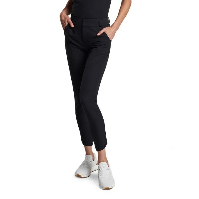 Own the Vibe Peter Millar Women'S Surge Performance Ankle Golf Pants - Black