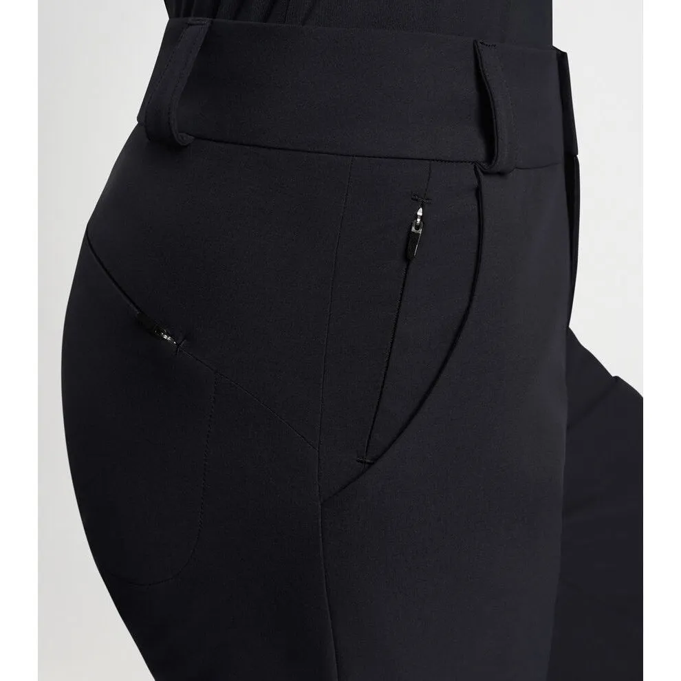 Walk Tall No Limits, Just Style Peter Millar Women'S Surge Performance Ankle Golf Pants - Black