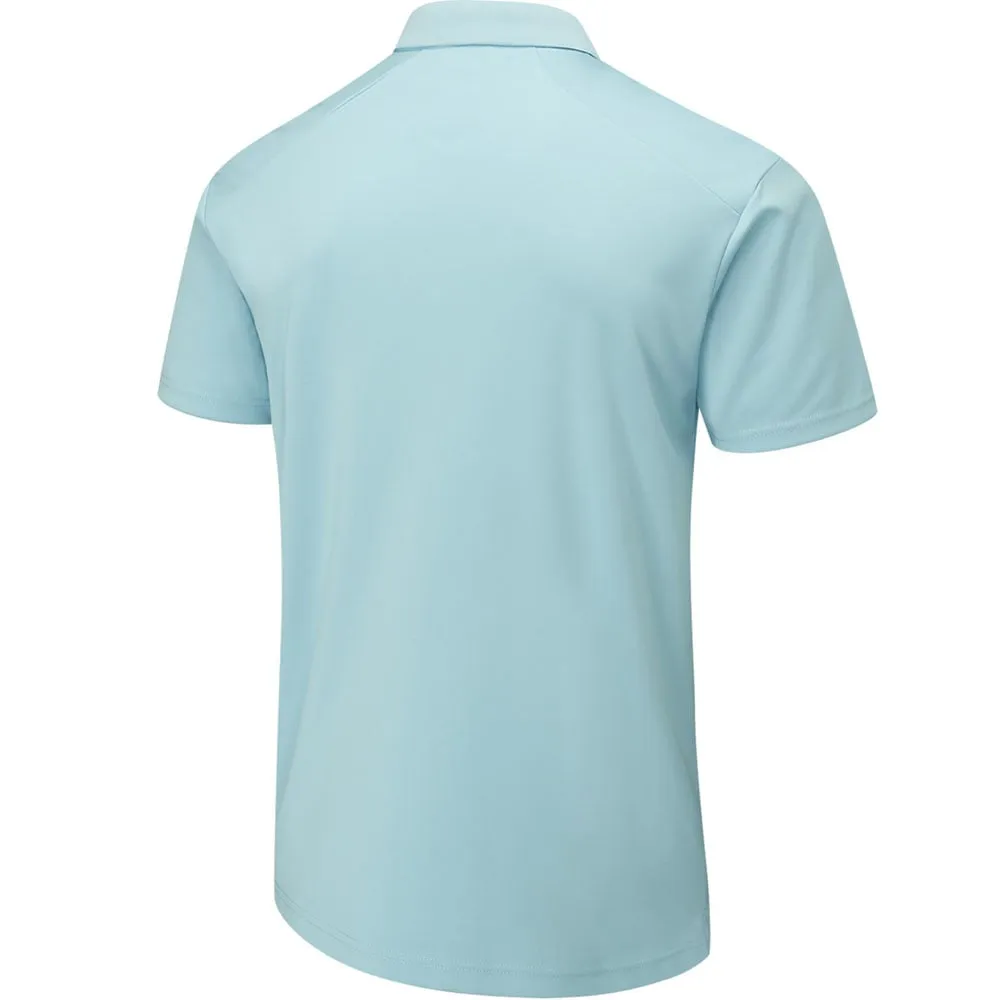 Ping Lindum Polo Shirt - Sky Blue Made to Turn Heads