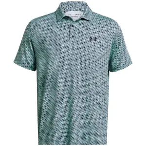 Gear Up and Go Built to Move You Under Armour Playoff 3.0 Printed Polo Shirt - Starlight/Midnight Navy