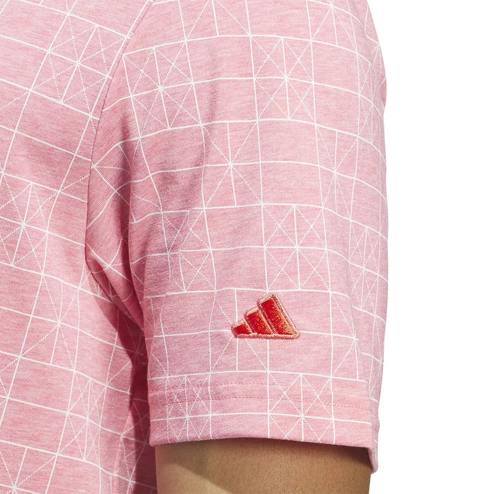 Christmas Day Sale Mother's Day Sale Adidas Go-To Novelty Polo Shirt - Preloved Scarlet