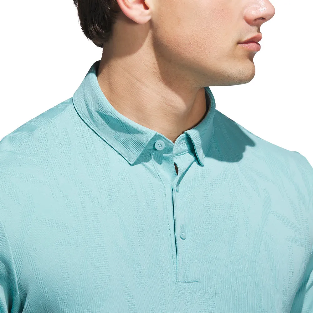 Adidas Go-To Textured Polo Shirt - Mint Ton Born to Stand Out