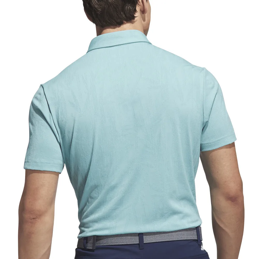 Adidas Go-To Textured Polo Shirt - Mint Ton Break Boundaries Economical