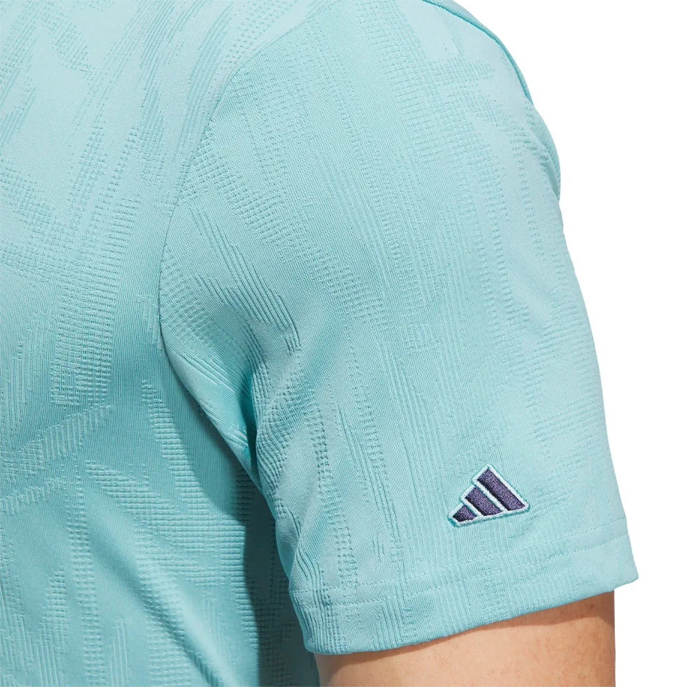 Adidas Go-To Textured Polo Shirt - Mint Ton Hit Your Next Level Independence Day Sale