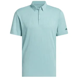 Adidas Go-To Textured Polo Shirt - Mint Ton Built to Perform Make a Statement