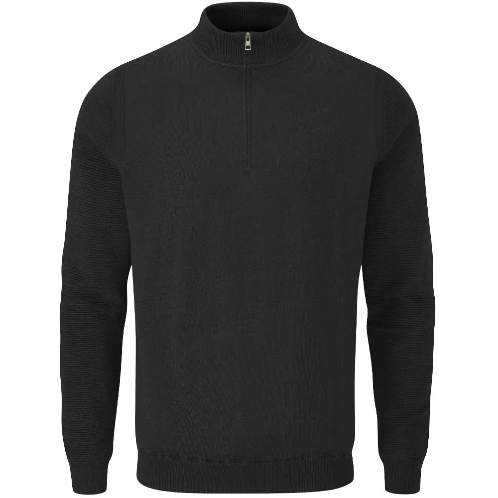 Stay in Motion Ping Croy 1/2 Zip Pullover - Black