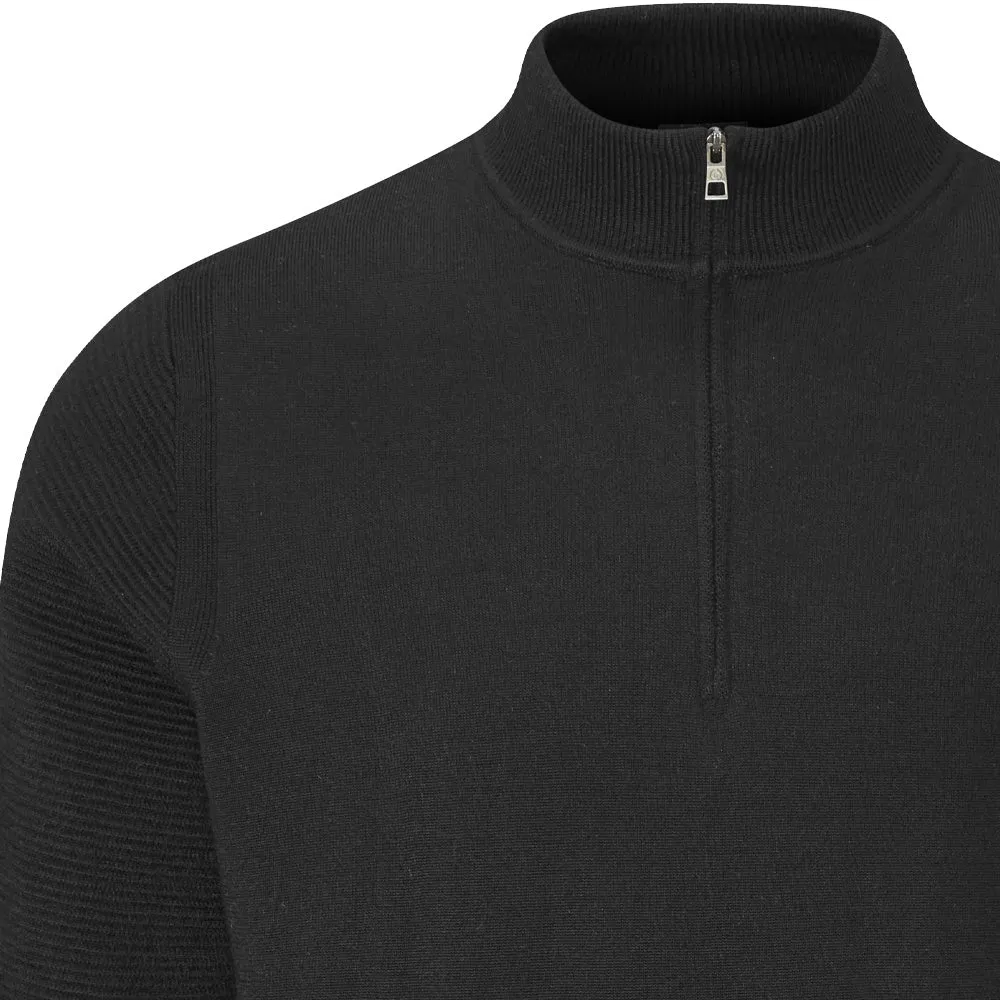 Easter Sale Ping Croy 1/2 Zip Pullover - Black