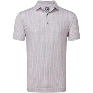 Footjoy Scallop Shell Foulard Polo Shirt - Light Pink Bring the Heat
